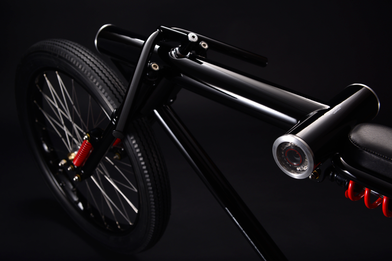 Illustration for article titled Beautiful Custom Motorbike Is Actually a 360º Security Camera